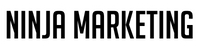 נינג'ה מרקטינג לוגו לבן